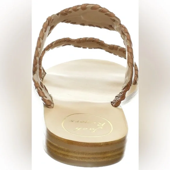 JACK ROGERS🆕 LAUREN II SANDALS. COGNAC COLOR. SIZE 5M - Picture 4 of 6